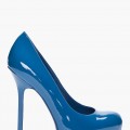 Yves Saint Laurent Chinese Blue Pumps
