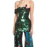 Halpern Brings Glitter and Drama to the Runway