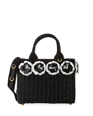 Summer Straw Handbags featured by popular high end fashion blogger, A Few Goody Gumdrops