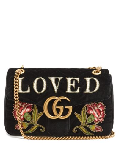 Gucci Appliqué Bags featured by popular high end fashion blogger, A Few Goody Gumdrops