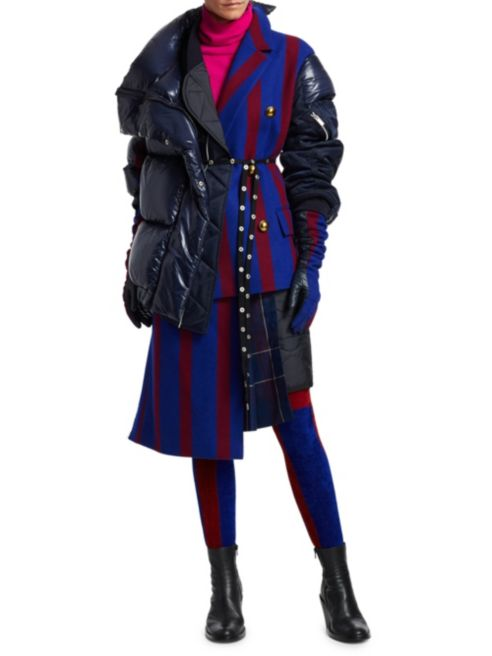 Designer Fashion: Sacai Combo Look featured by top high end fashion blog, A Few Goody Gumdrops