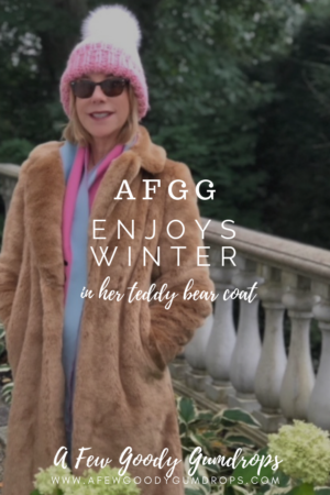 AFGG Enjoys Winter in Her Teddy Bear Coat