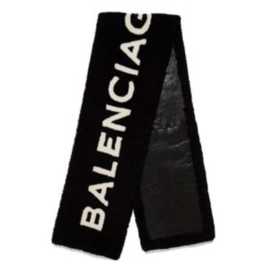 Luxury gift ideas for her featured by top high end life and style blog, A Few Goody Gumdrops: image of Baleciaga scarf