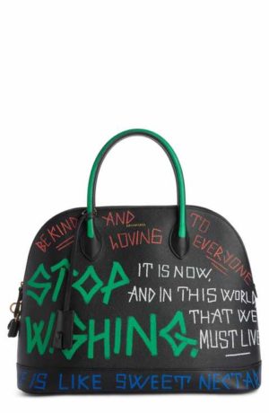 Designer Urban Streetwear featured by high end fashion blog, A Few Goody Gumdrops: image of a Balenciaga bag