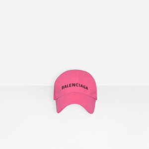 Trendy designer baseball caps featured by top US fashion blog, A Few Goody Gumdrops: image of a Balenciaga baseball cap