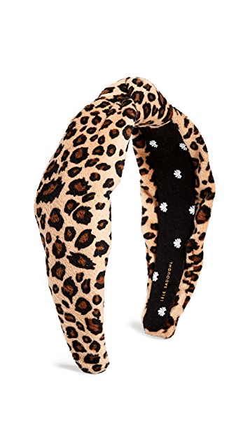 Fall trends featured by top US high end fashion blog, A Few Goody Gumdrops: image of a Lele Sadoughi leopard headband