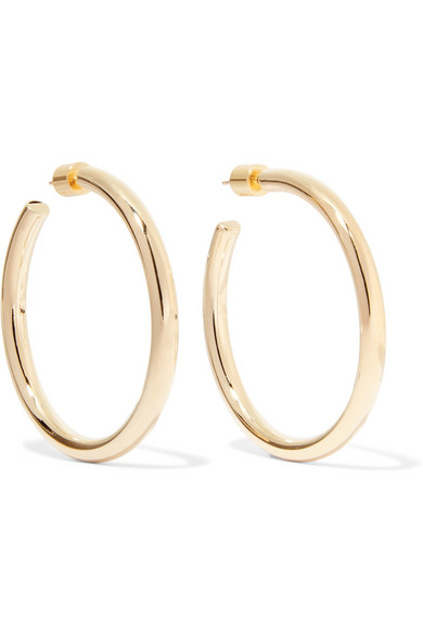 Jennifer Fisher Hoops featured by top US high end fashion blog, A Few Goody Gumdrops: image of Baby Lily hoops