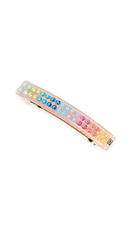 Trendy Hair Clips and Barrettes featured by top US high end fashion blog, A Few Goody Gumdrops: image of an Alexandre de Paris candy color barette