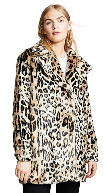 Fall trends featured by top US high end fashion blog, A Few Goody Gumdrops: image of a leopard jacket found on Shopbop