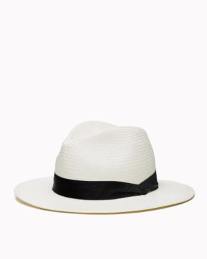 Women's Fedora hats roundup featured by top US high end fashion blog, A Few Goody Gumdrops: image of Rag & Bone panama hat