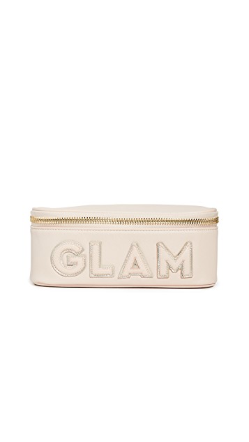 Unique gifts for fashion lovers features by top US high end fashion blog, A Few Goody Gumdrops: image of a Stoney Clover Lane makeup pouch.