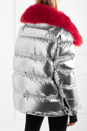 Designer ski jackets featured by top US high end fashion blog, A Few Goody Gumdrops: Moncler Grenoble puffer jacket