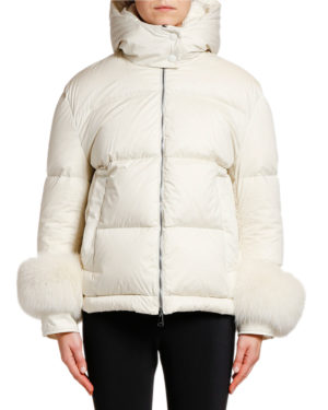 Designer ski jackets featured by top US high end fashion blog, A Few Goody Gumdrops.