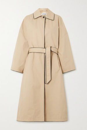 Designer Trench Coats for Spring roundup, featured by top US high end fashion blog, A Few Goody Gumdrops: Balenciaga leather trench coat