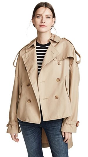 Designer Trench Coats for Spring roundup, featured by top US high end fashion blog, A Few Goody Gumdrops: Burberry classic trench coat: R13 trench coat