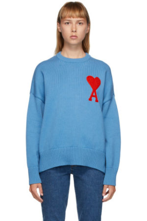 Ami Paris sweatshirt featured by top US high end fashion blogger, A Few Good Gumdrops