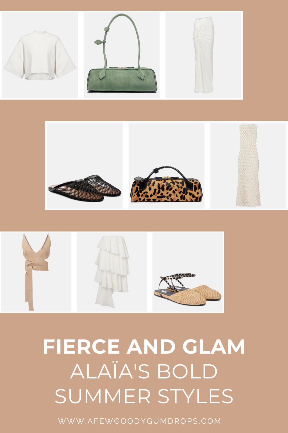 Fierce and Glam: Alaïa’s Bold Summer Styles