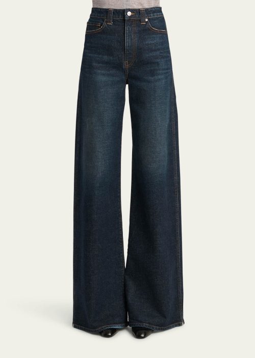 wide leg jeans